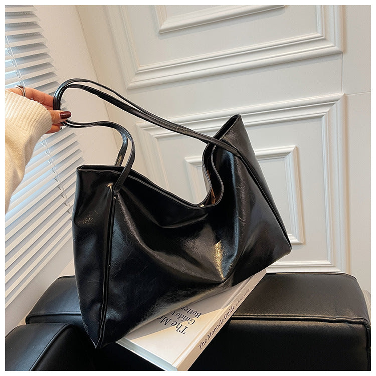 Zentra Vintage Shoulder Bag – Large Capacity Fashion Tote