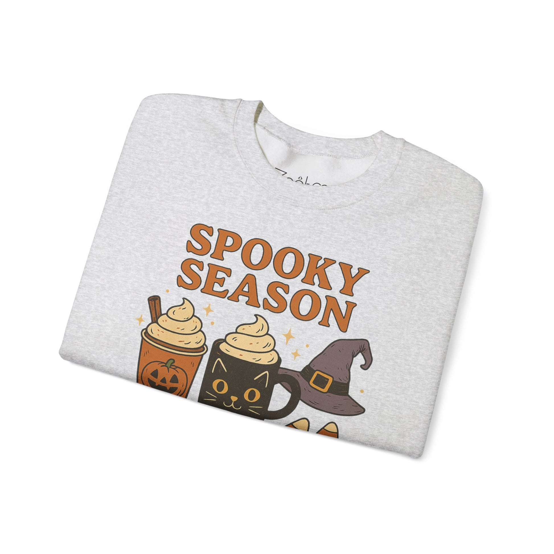 Spooky Season Sweatshirt, Halloween Crewneck Pullover, Fall Ghost Jumper, Scary Season Top, Autumn Apparel, October Ghost Shirt