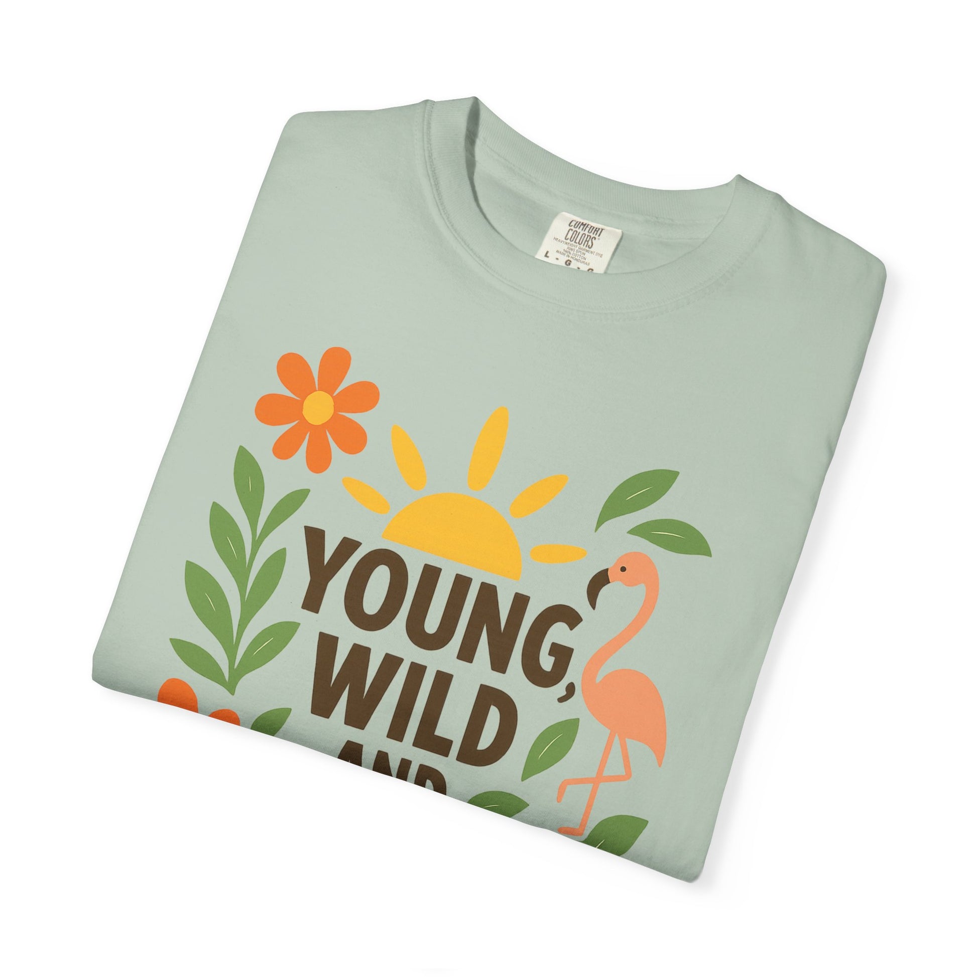 Zentra Good Vibes Unisex Garment-Dyed T-shirt, Positive Energy Tee, Hippie Shirt, Groovy Vibes Top, Feel Good Shirt, Boho Vibe Tee