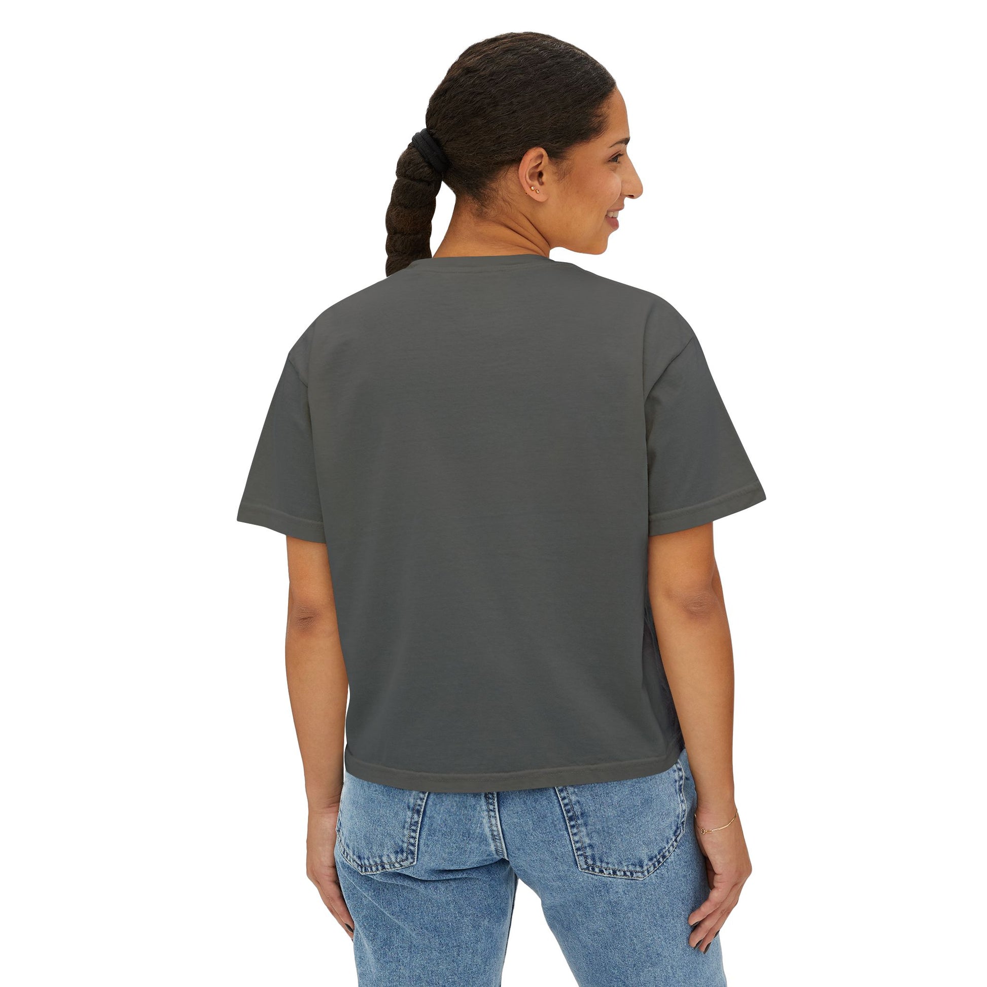Women's Bee Rescue Boxy Tee, Eco-Friendly Top, Save the Bees Shirt, Gift for Nature Lovers, Spring Fashion, Sustainable Style