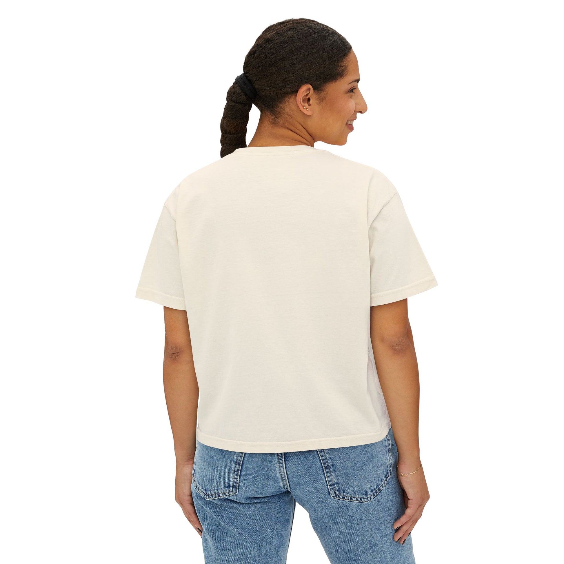 Women's Bee Rescue Boxy Tee, Eco-Friendly Top, Save the Bees Shirt, Gift for Nature Lovers, Spring Fashion, Sustainable Style
