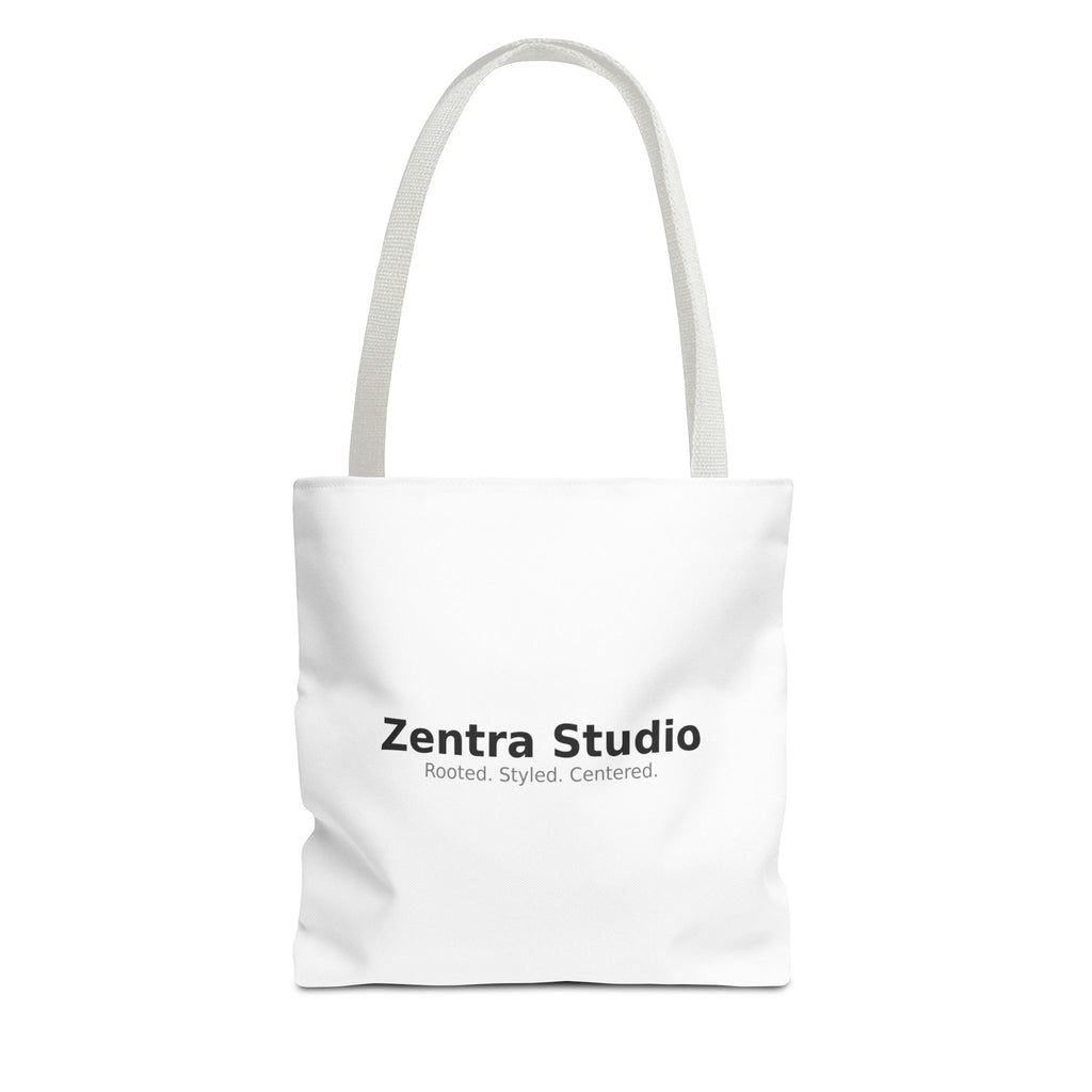 Zentra Inspirational Tote Bag for Everyday Use, Versatile Shopping Bag, Gift for Strength, Motivational Bag for Work, Travel Essential