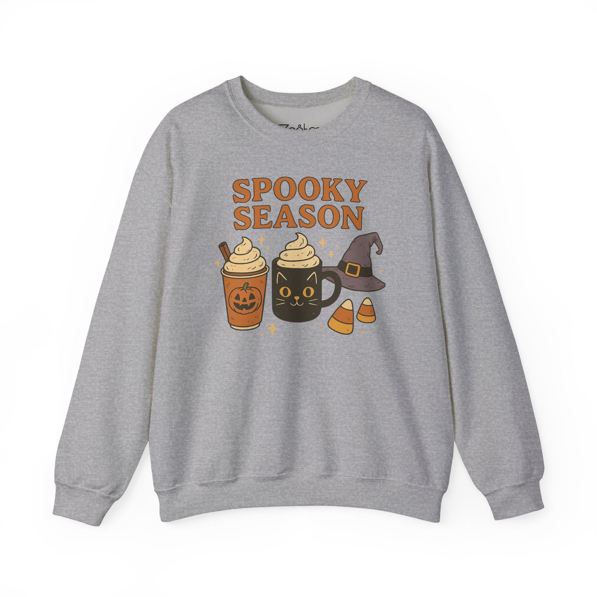 Spooky Season Sweatshirt, Halloween Crewneck Pullover, Fall Ghost Jumper, Scary Season Top, Autumn Apparel, October Ghost Shirt