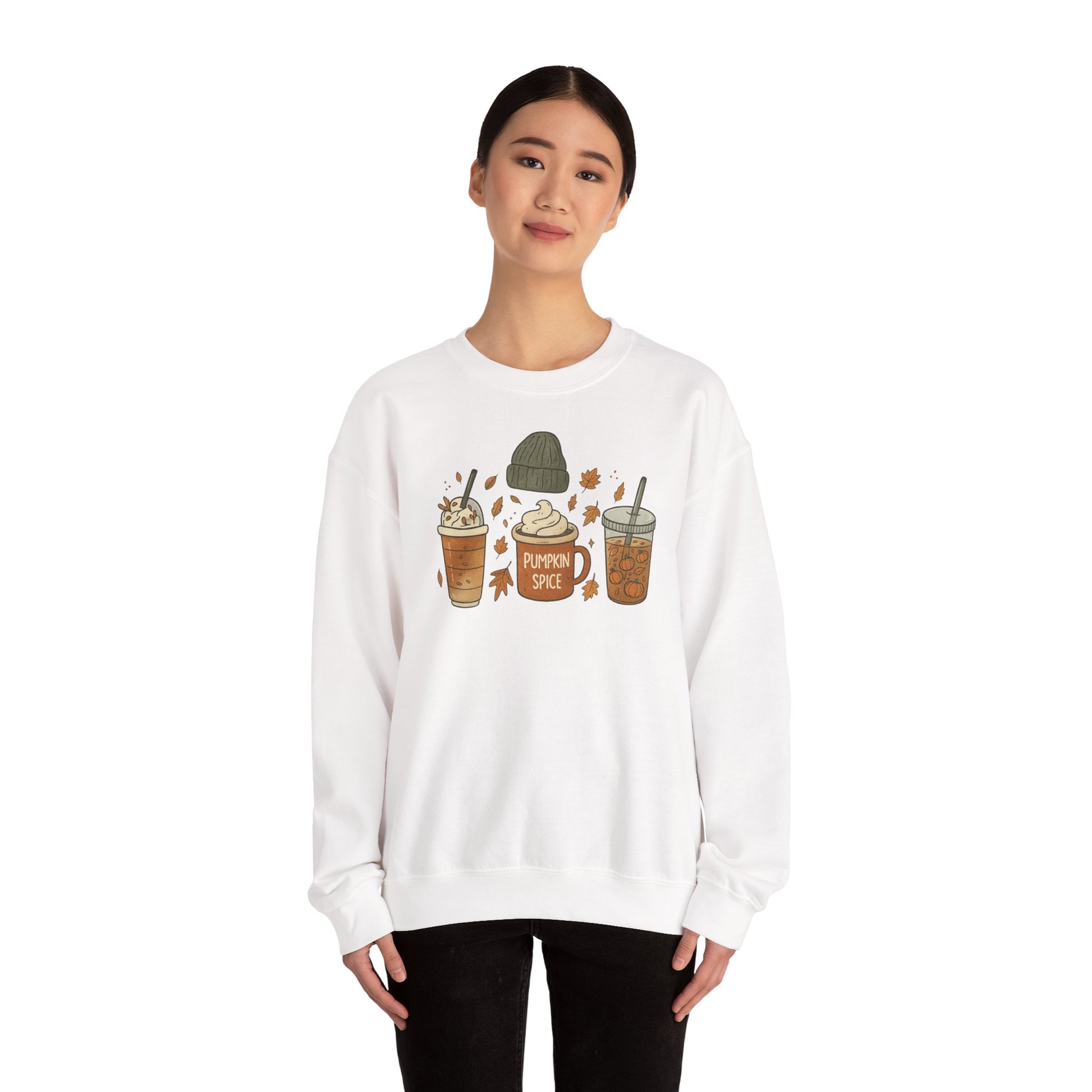 Cozy Season Unisex Sweatshirt, Hot Cocoa Sweater, Winter Lounge Top, Warm Beverage Jumper, Holiday Gift Idea