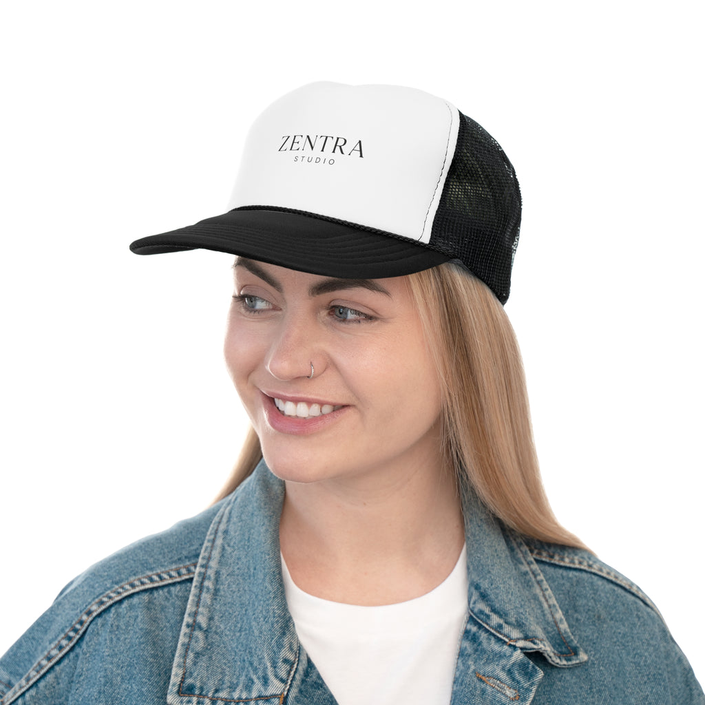 Zentra Stylish Trucker Cap for Casual Outings, Unisex Hat for Summer Adventures, Perfect Gift for Outdoor Enthusiasts