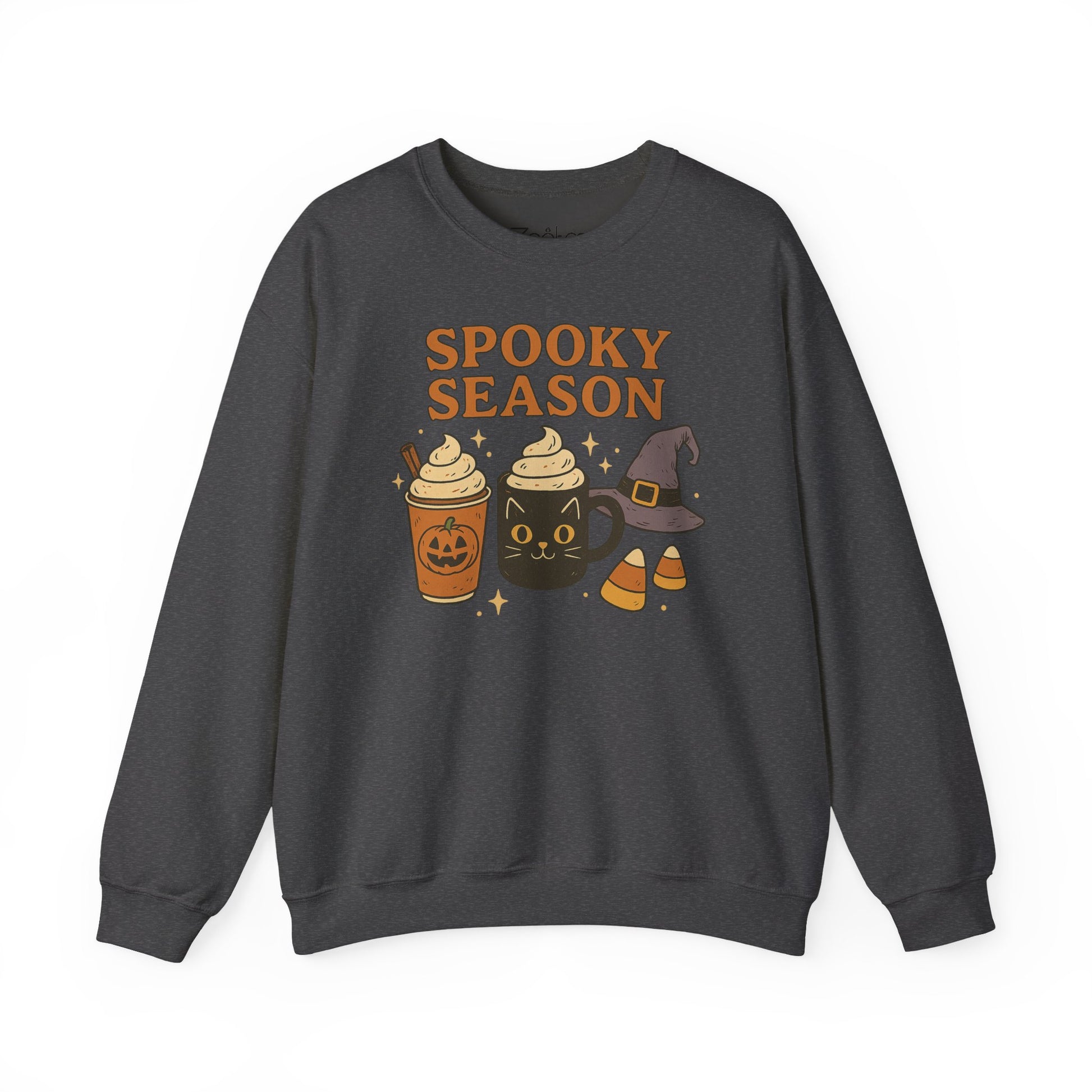 Spooky Season Sweatshirt, Halloween Crewneck Pullover, Fall Ghost Jumper, Scary Season Top, Autumn Apparel, October Ghost Shirt