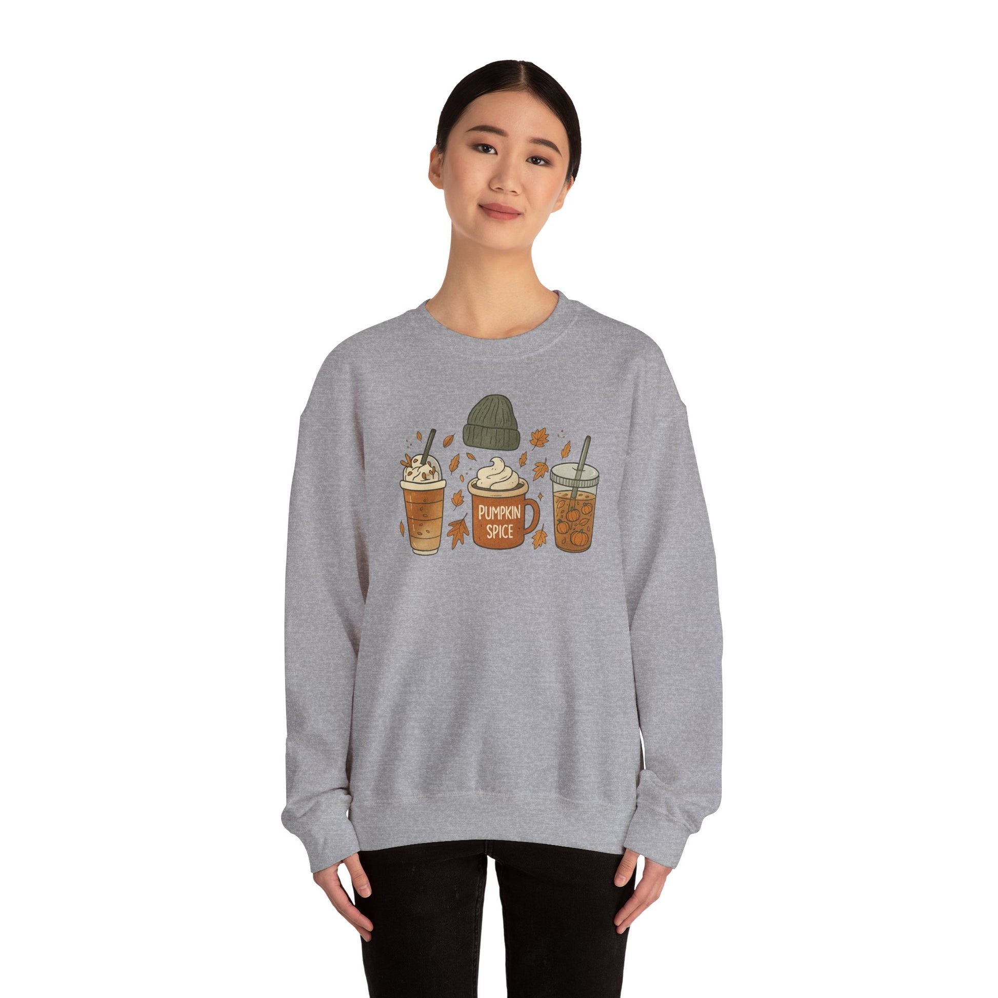 Cozy Season Unisex Sweatshirt, Hot Cocoa Sweater, Winter Lounge Top, Warm Beverage Jumper, Holiday Gift Idea