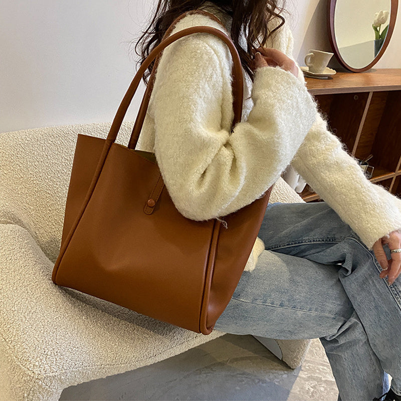 Zentra Casual Tote Bag – Large Capacity with Matching Wallet