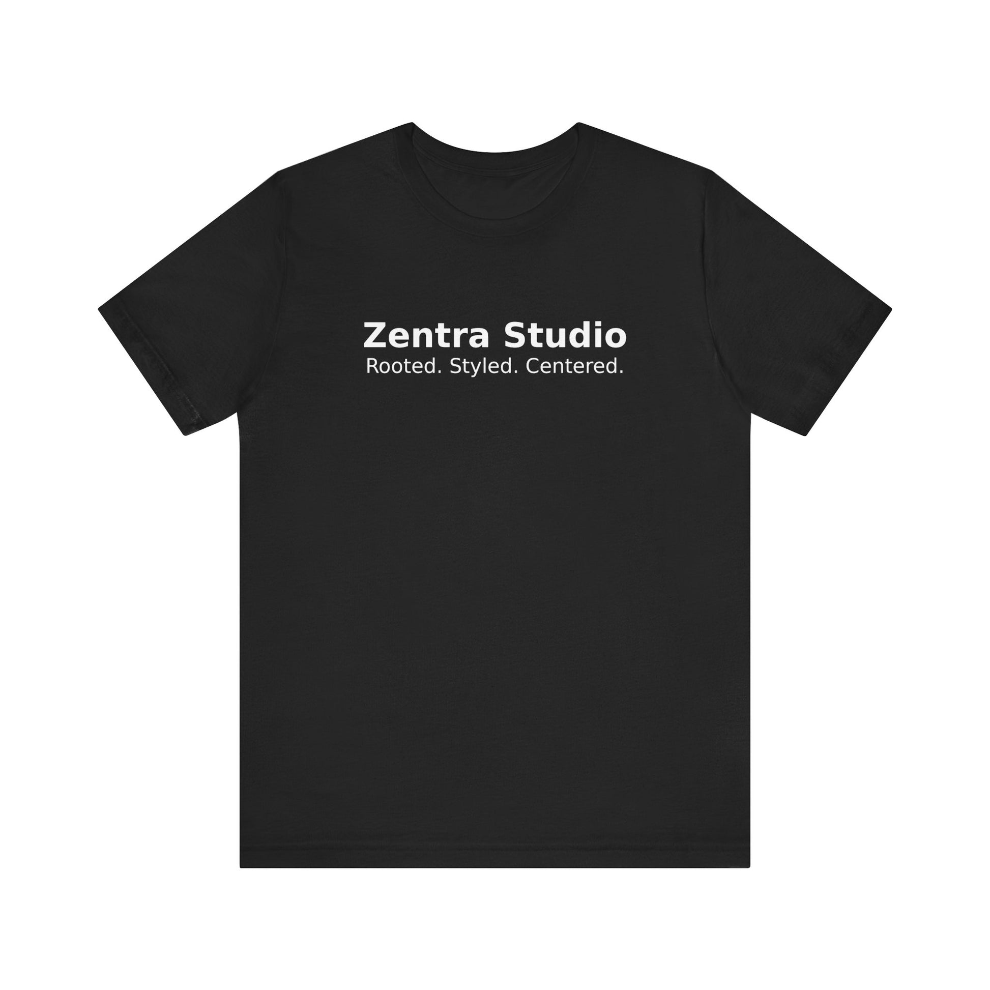 Zentra Minimalist Eco-Friendly Unisex Tee, Casual Organic Cotton Shirt, Graphic Tee for Nature Lovers, Perfect Gift for Earth Day, Sustainable Fashion