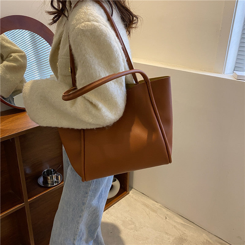 Zentra Casual Tote Bag – Large Capacity with Matching Wallet