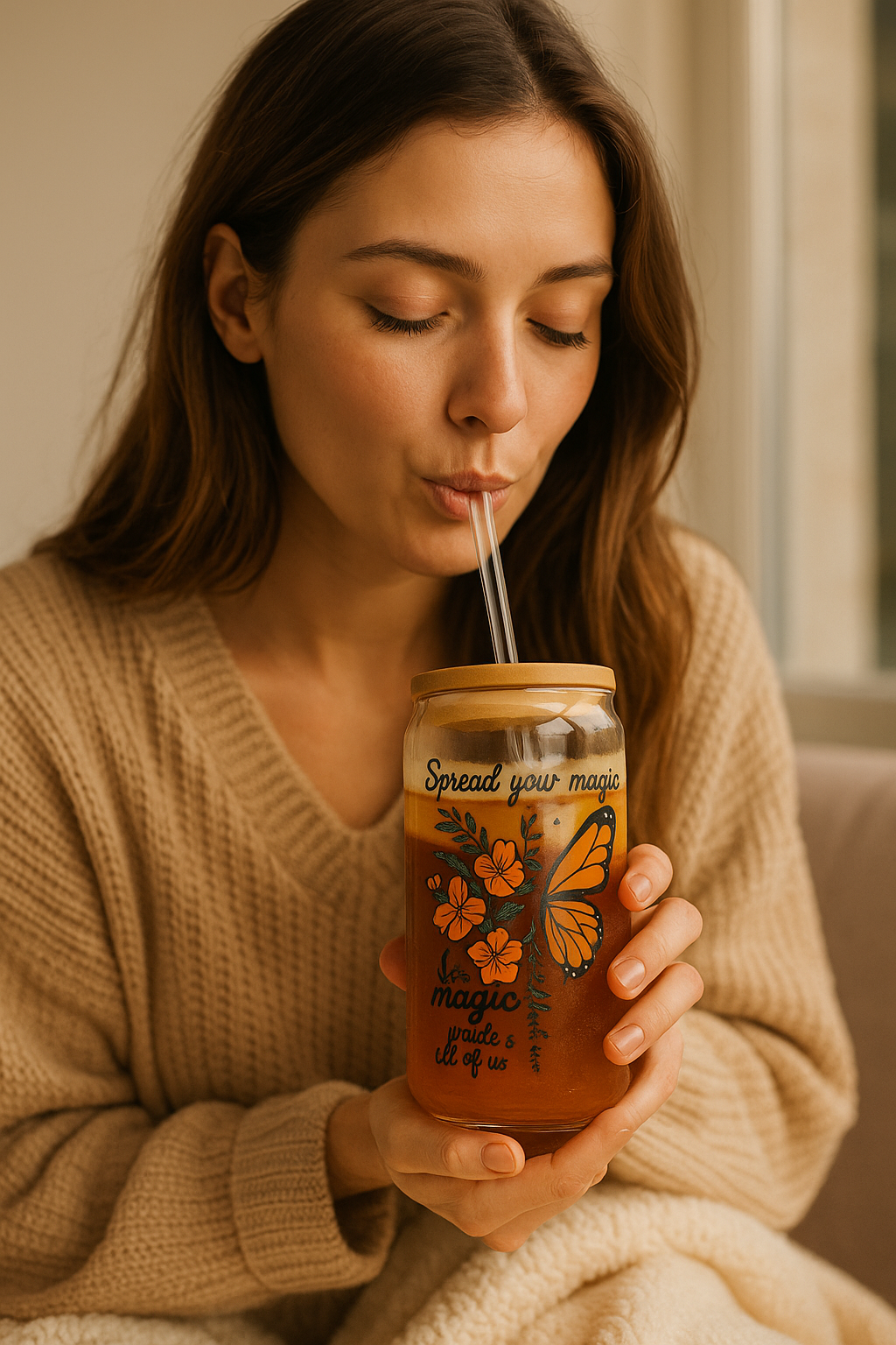 Sipper Glass, 16oz