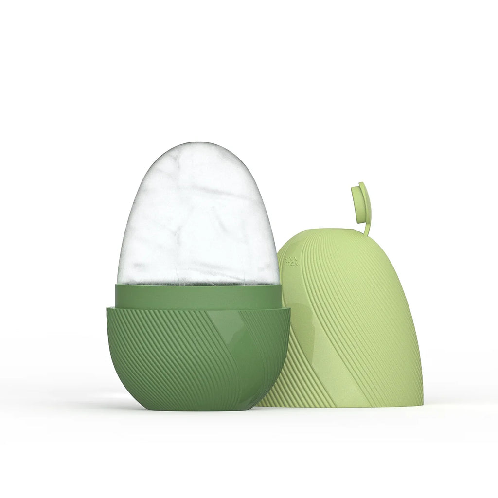 🧊 Ice Face Roller &amp; Stainless Steel Gua Sha Tool Set