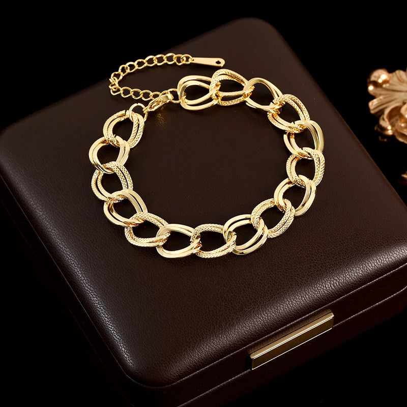 Tree of Life Bracelet – 18K Gold-Plated Stainless Steel