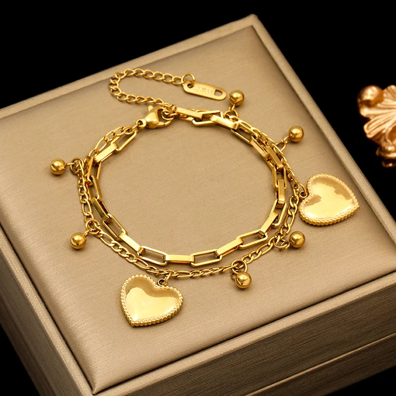 Zentra Gold Twist Bangle – Timeless & Waterproof