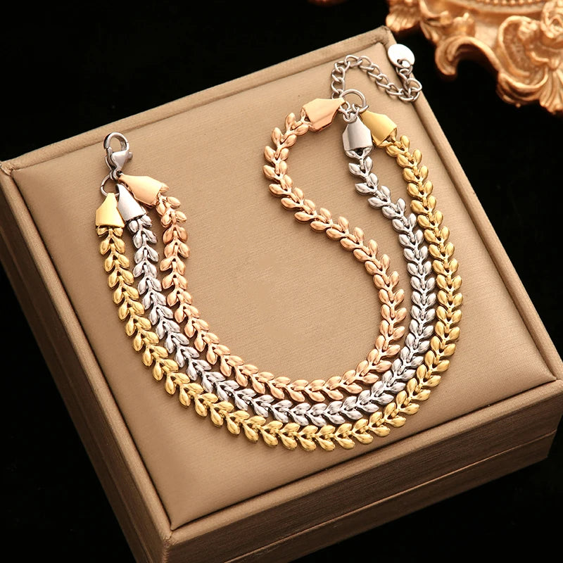 Zentra Gold Twist Bangle – Timeless & Waterproof