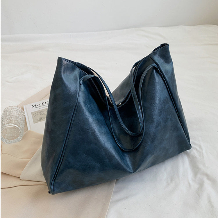 Zentra Vintage Shoulder Bag – Large Capacity Fashion Tote