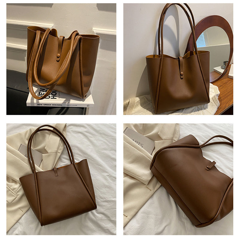 Zentra Casual Tote Bag – Large Capacity with Matching Wallet