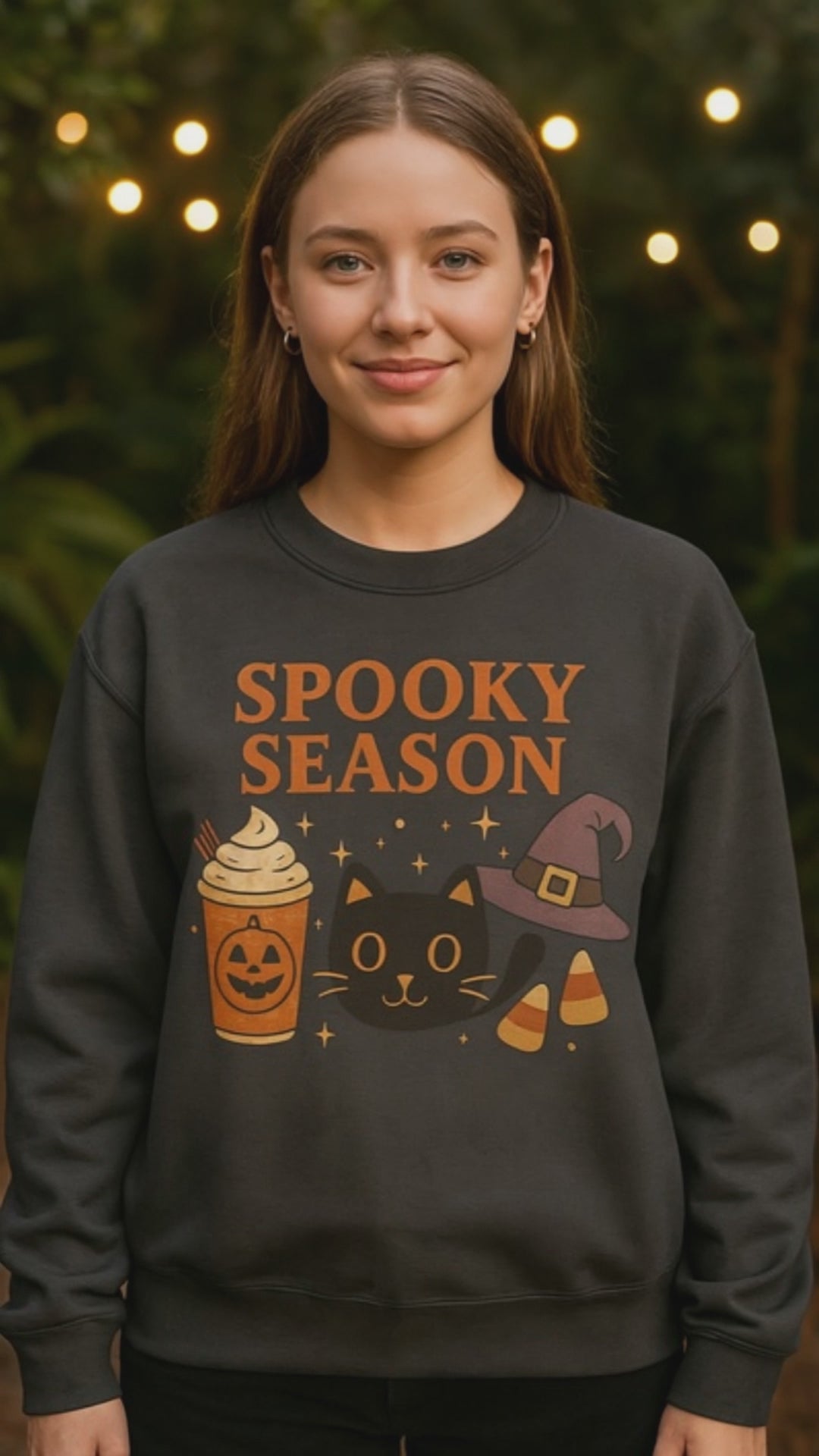 Spooky Season Sweatshirt, Halloween Crewneck Pullover, Fall Ghost Jumper, Scary Season Top, Autumn Apparel, October Ghost Shirt